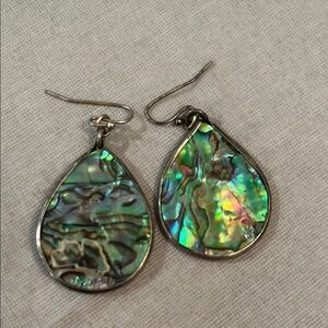 Iridescent Teardrop Earrings